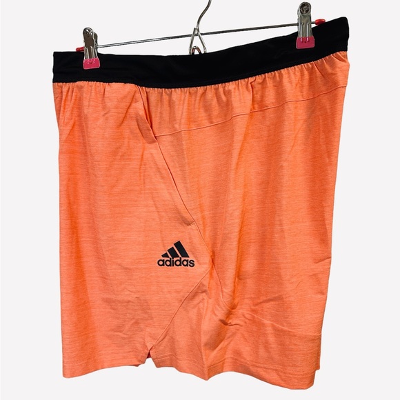 Adidas Axis Woven 6” Training Gym Shorts Coral Fusion IT5710 Comfort Mens Sz 2XL - Picture 8 of 10